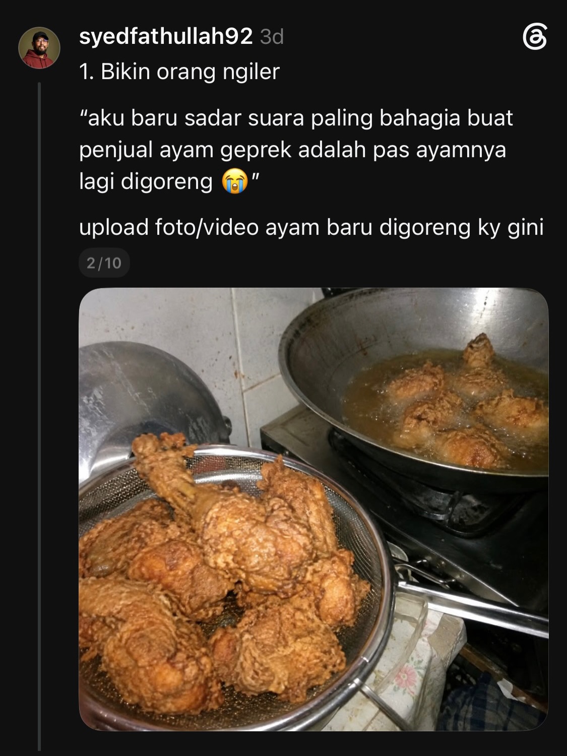 semoga bermanfaat buat teman2 UMKM! - Syed Fathullah Al-Idrus Slide 2