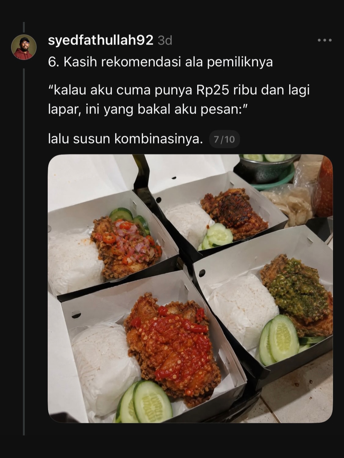 semoga bermanfaat buat teman2 UMKM! - Syed Fathullah Al-Idrus Slide 7