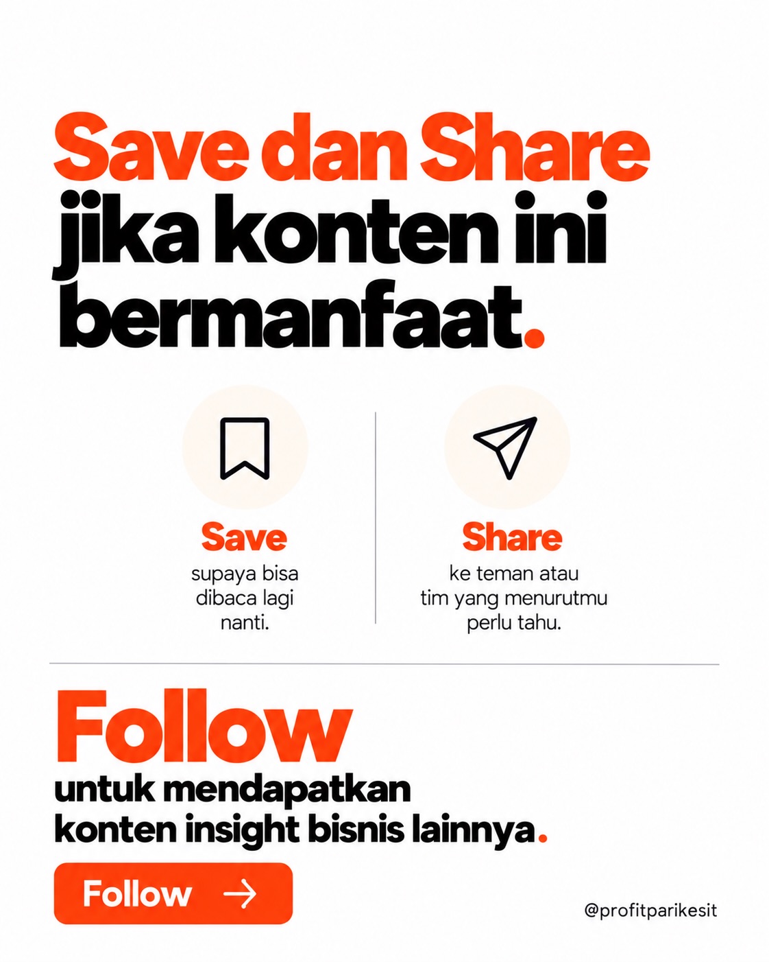 Banyak pebisnis melihat bisnis nya bulan ke bulan.

Kalau lago naik, senang - Parikesit Slide 11