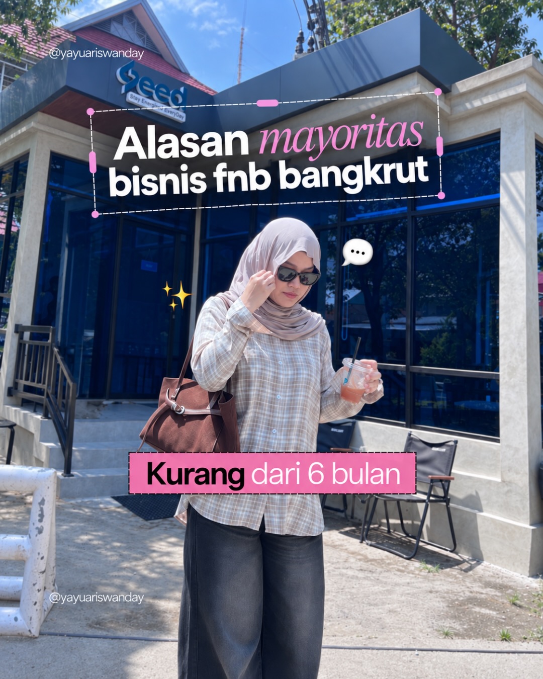 Buka bisnis F&B itu gampang. 

Yang susah itu bikin dia tetap hidup selama  - Yayu Ariswanda Yamin Slide 1