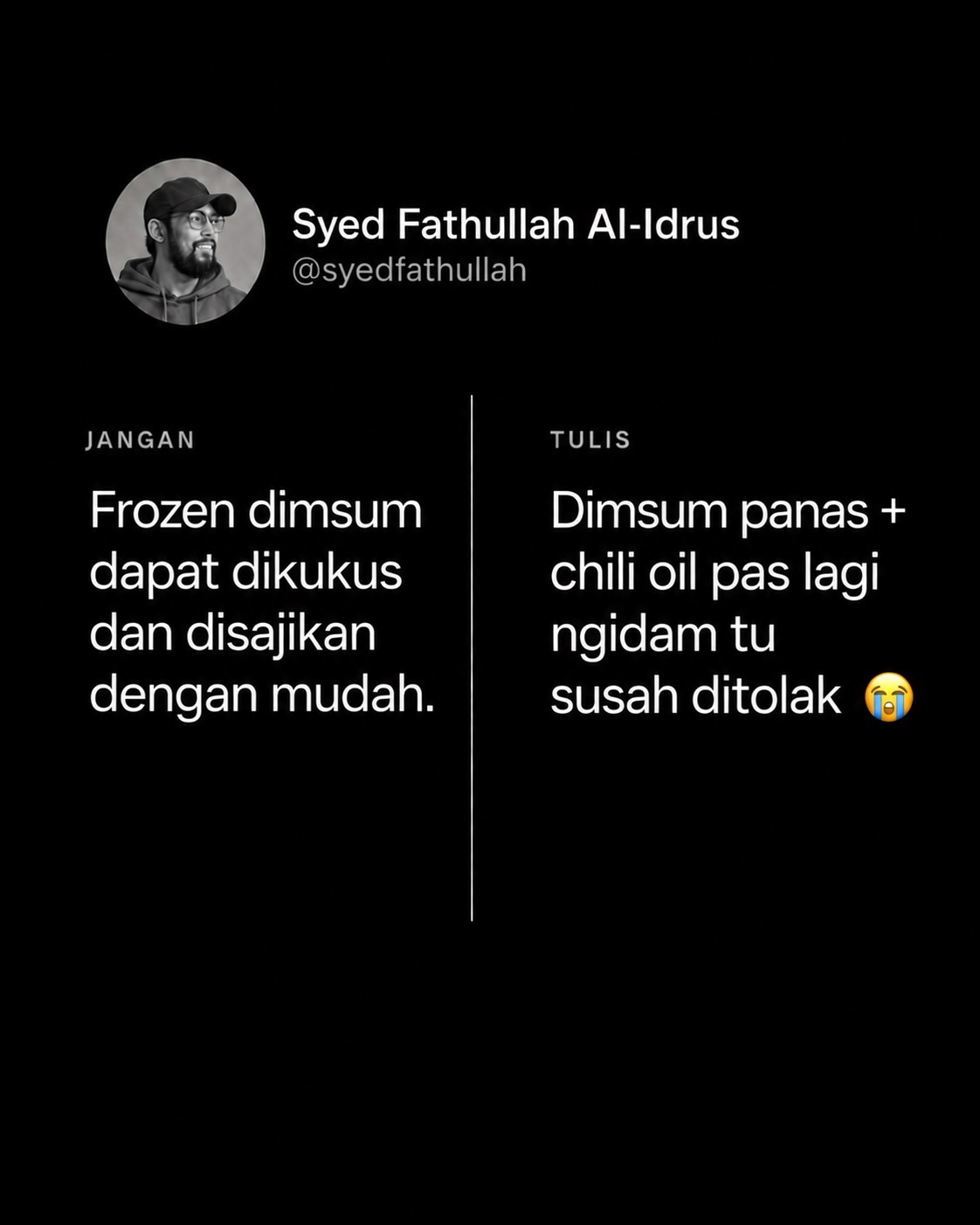 🗣️: Gimana caranya mas kamu jualan lewat tulisan aja?

Gini ajaa. Simple se - Syed Fathullah Al-Idrus Slide 4