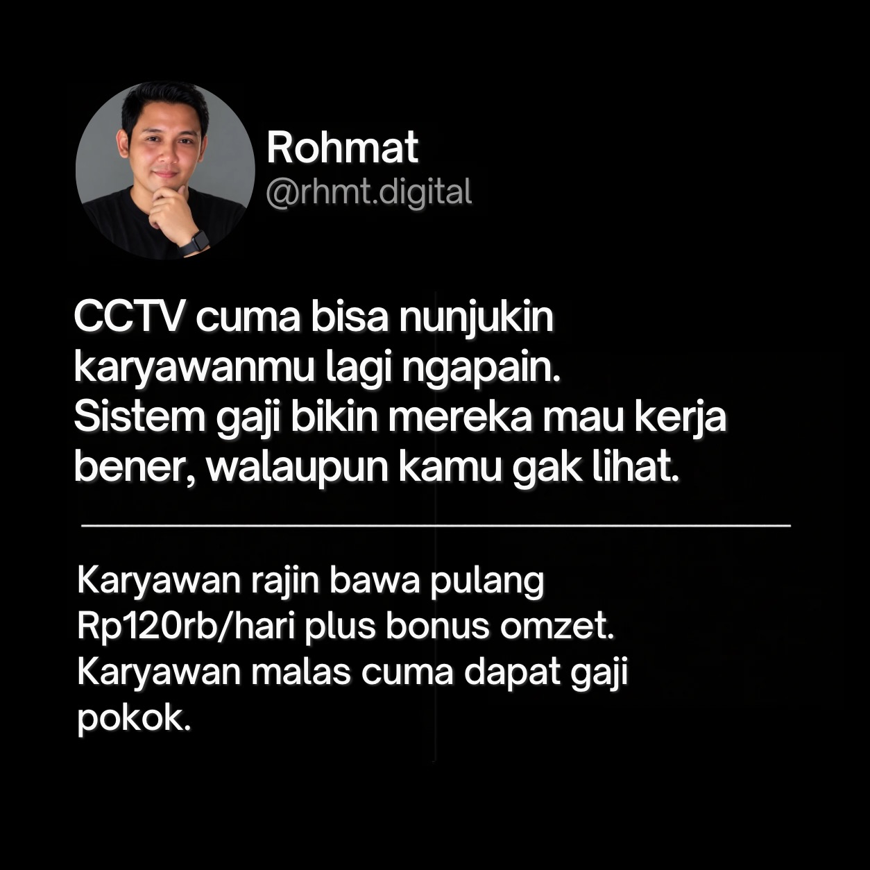 Masih buka CCTV tiap malam? Coba ky gini! - Rohmat Slide 6