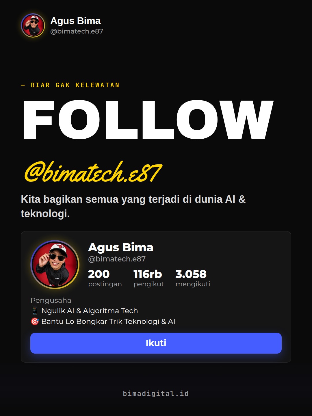 Kebanyakan orang make Claude cuma kayak mesin pencari.
Padahal bisa jadi tu - Agus Bima Susena Slide 8