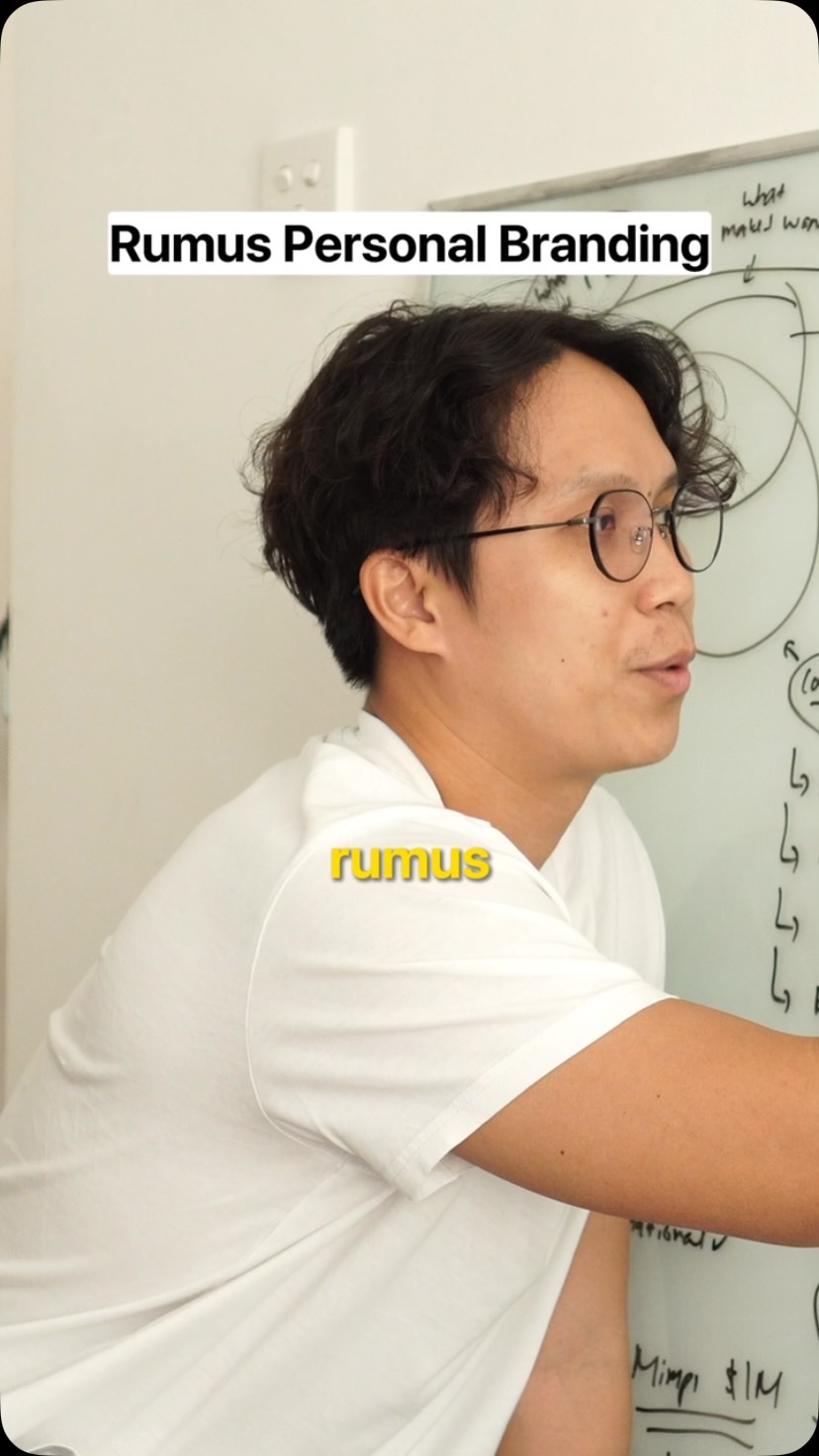 Rumus personal branding - Aldio Ogut | Creatorprene